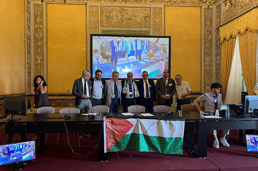 Palermo incontra il sindaco di Betlemme: “Diamo concretezza al gemellaggio”